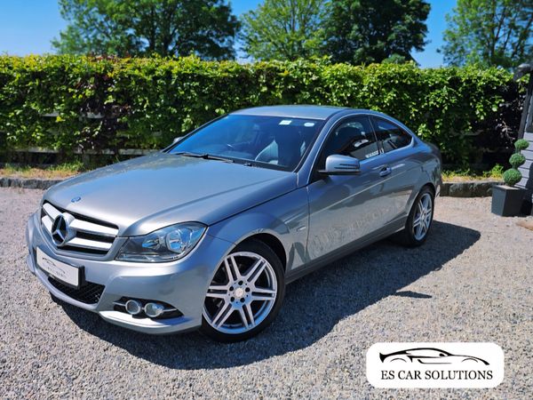 Mercedes-Benz C-Class Coupe, Diesel, 2013, Silver