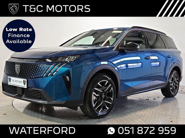 Peugeot 5008 SUV, Petrol Hybrid, 2025, Blue