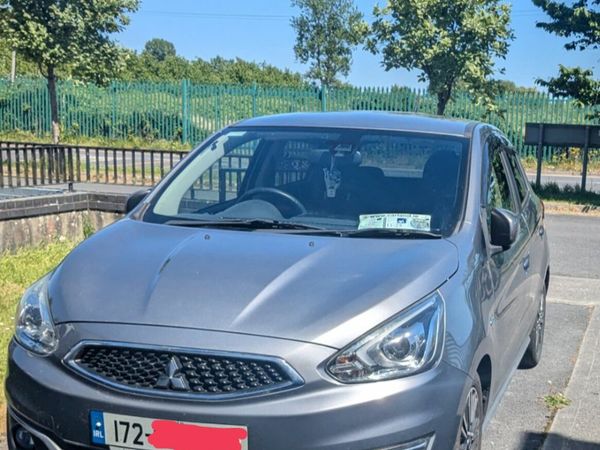 Mitsubishi Mirage Hatchback, Petrol, 2017, Grey