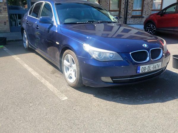 BMW 5-Series Saloon, Diesel, 2008, Blue