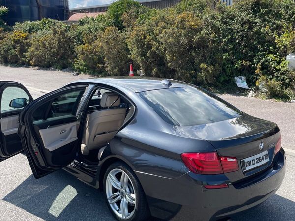 BMW 5-Series Saloon, Diesel, 2013, Grey
