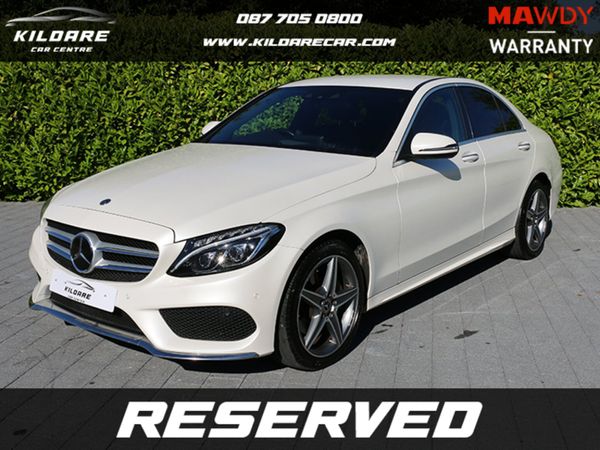 Mercedes-Benz C-Class Saloon, Diesel, 2018, White