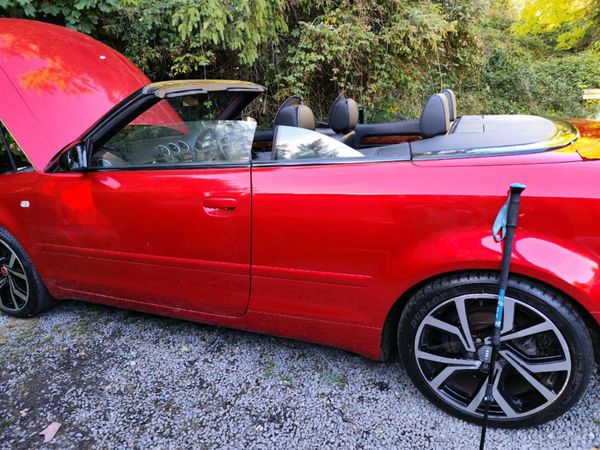 Audi A4 Convertible, Petrol, 2003, Yellow