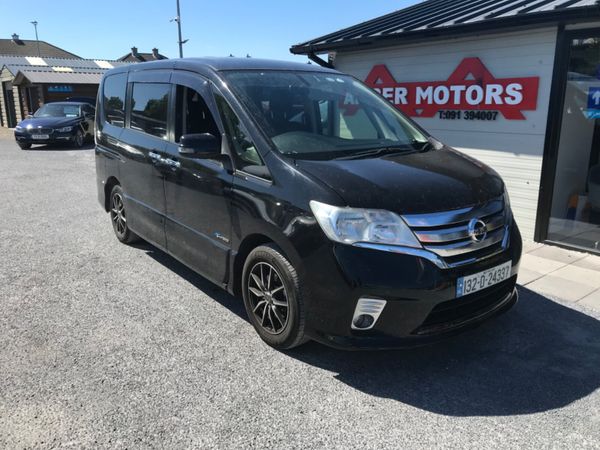Nissan Serena MPV, Petrol Hybrid, 2013, Black