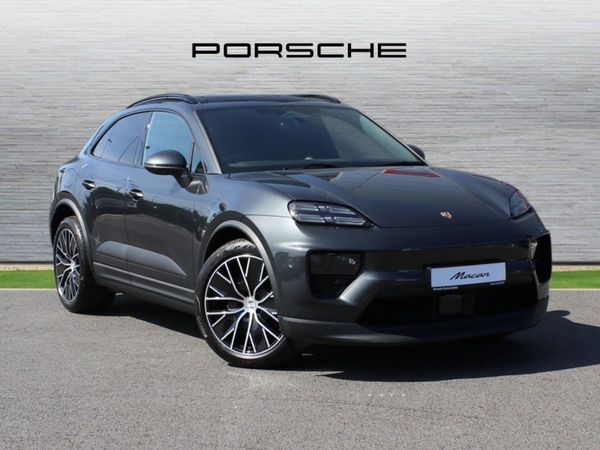 Porsche Macan SUV, Electric, 2025, Grey