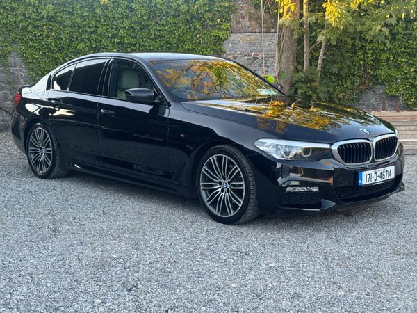 BMW 5-Series Saloon, Diesel, 2017, Black