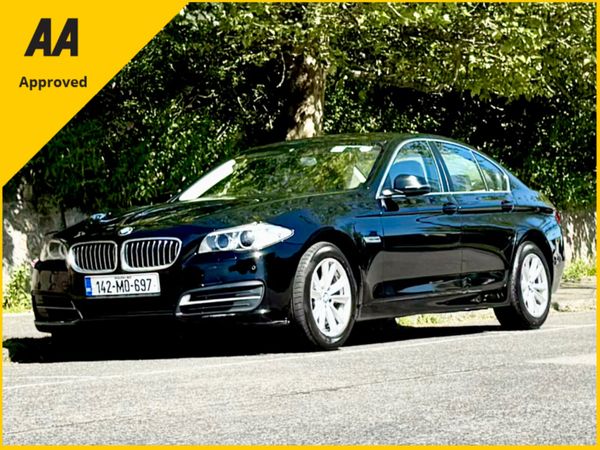 BMW 5-Series Saloon, Diesel, 2014, Black