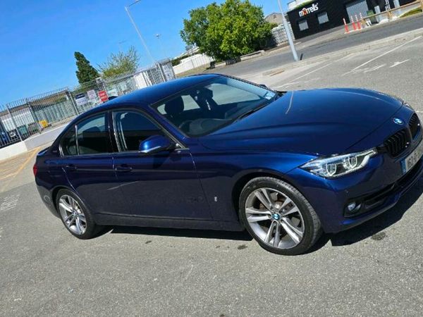 BMW 3-Series Saloon, Petrol Plug-in Hybrid, 2016, Blue