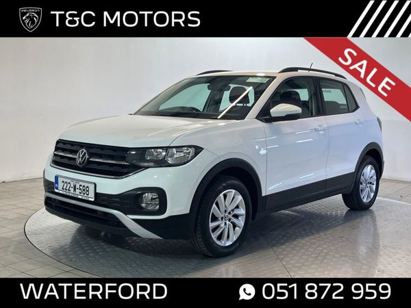 Volkswagen T-Cross Estate, Petrol, 2022, White