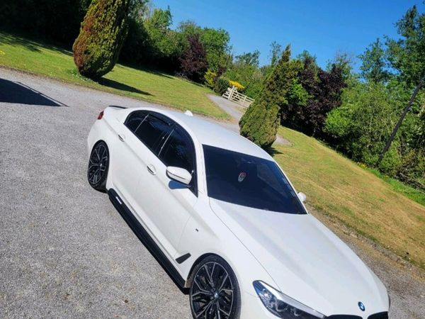 BMW 5-Series Saloon, Diesel, 2018, White