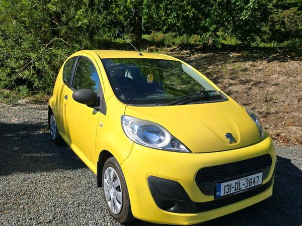 Peugeot 107 Hatchback, Petrol, 2013, Yellow