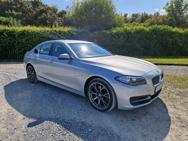 BMW 5-Series Saloon, Diesel, 2016, Silver