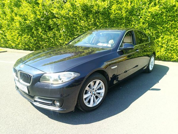 BMW 5-Series Saloon, Diesel, 2015, Blue