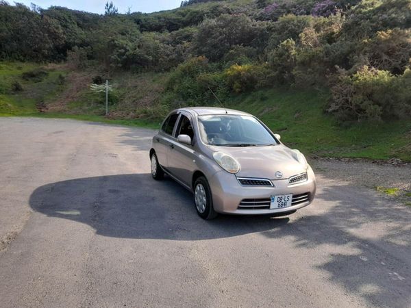 Nissan March Hatchback, Petrol, 2008, Brown