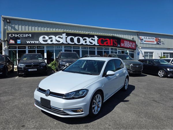 Volkswagen Golf Hatchback, Petrol, 2018, White