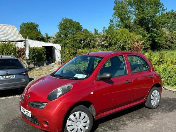 Nissan Micra Hatchback, Petrol, 2007, Red