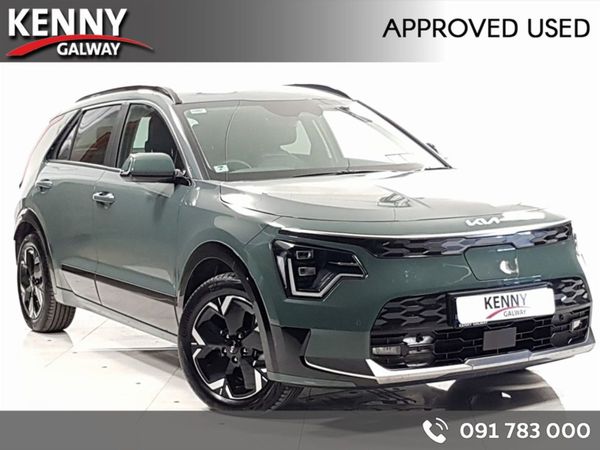 Kia Niro SUV, Electric, 2024, Green