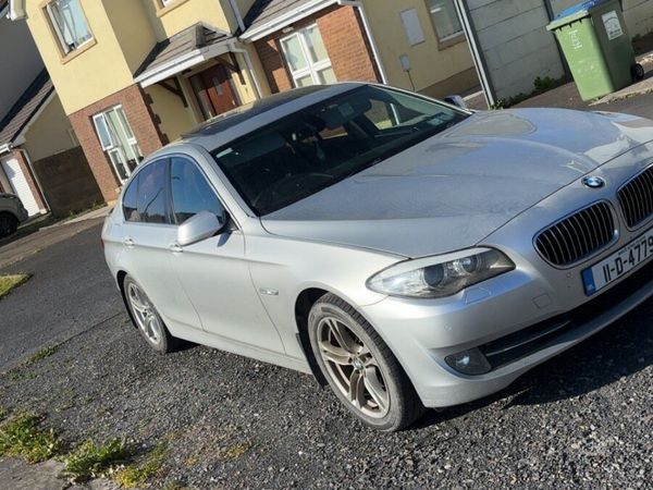 BMW 5-Series Saloon, Diesel, 2011, Silver