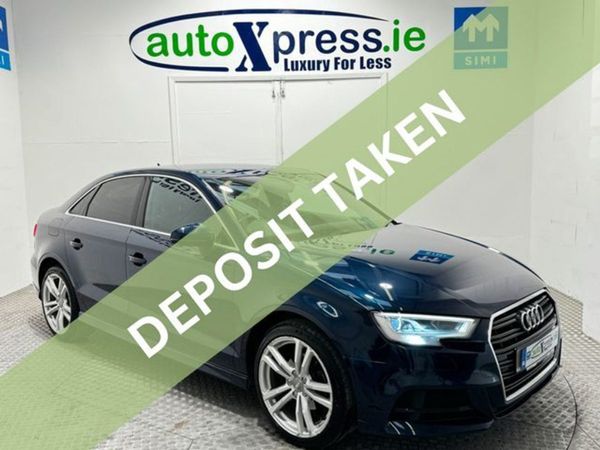 Audi A3 Saloon, Diesel, 2019, Blue