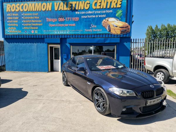BMW 5-Series Saloon, Diesel, 2012, Black