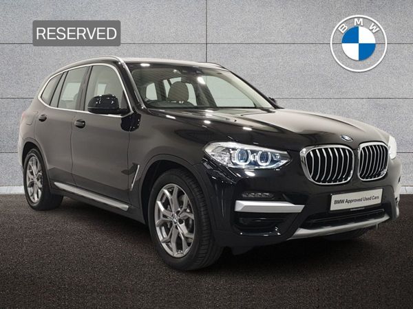 BMW X3 SUV, Petrol Plug-in Hybrid, 2021, Black