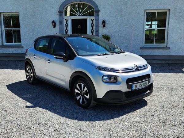 Citroen C3 Hatchback, Petrol, 2018, Silver