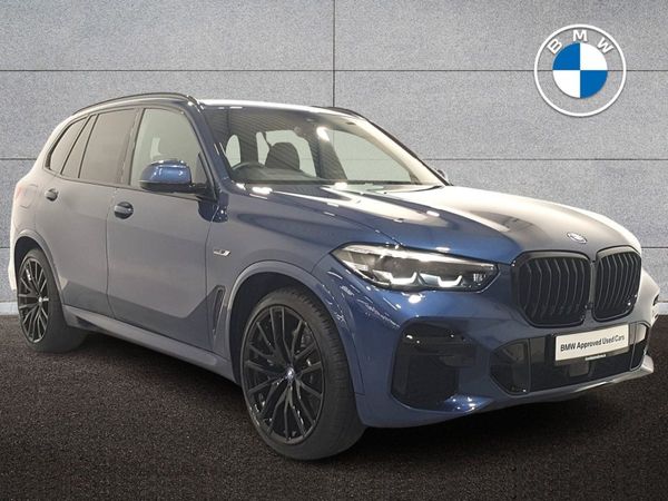 BMW X5 SUV, Petrol Plug-in Hybrid, 2022, Blue