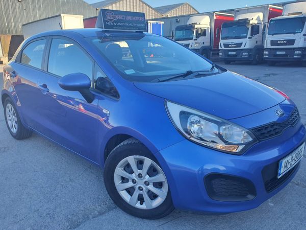 Kia Rio Hatchback, Petrol, 2014, Blue