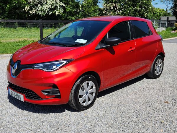 Renault Zoe Van, Electric, 2021, Red