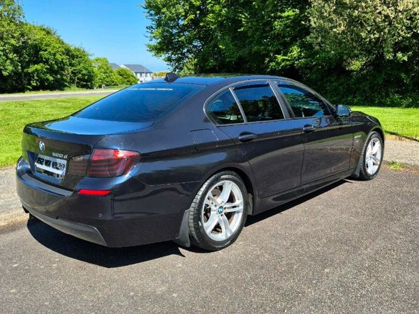 BMW 5-Series Saloon, Diesel, 2015, Black