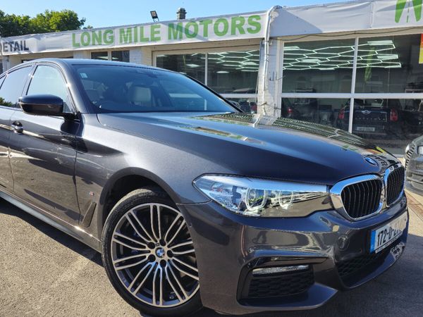 BMW 5-Series Saloon, Petrol Plug-in Hybrid, 2017, Grey