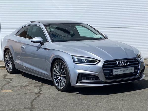Audi A5 Coupe, Petrol, 2017, Grey