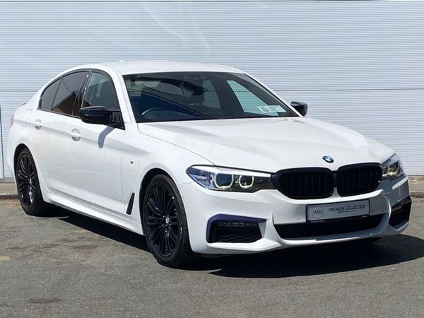 BMW 5-Series Saloon, Diesel, 2019, White