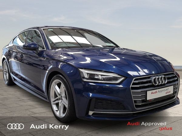 Audi A5 Hatchback, Diesel, 2018, Blue
