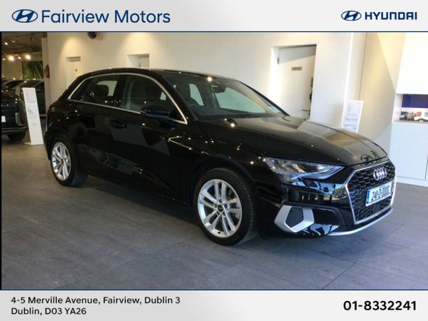 Audi A3 Hatchback, Petrol Plug-in Hybrid, 2024, Black