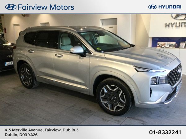 Hyundai Santa Fe SUV, Petrol Plug-in Hybrid, 2023, Silver