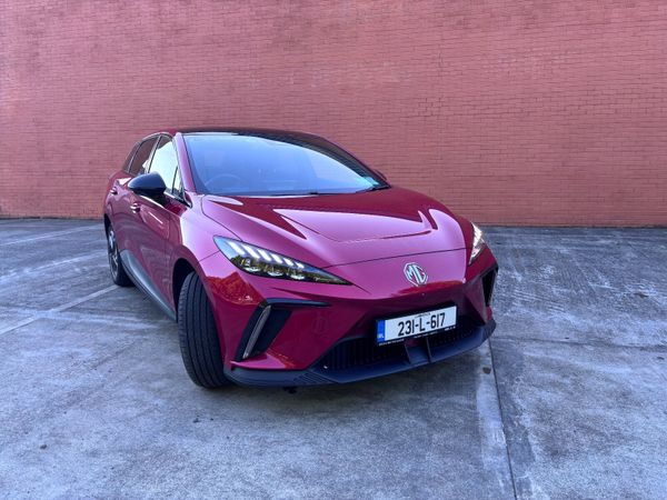 MG MG4 Hatchback, Electric, 2023, Red