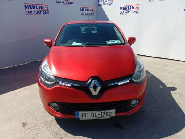 Renault Clio Hatchback, Diesel, 2015, Red