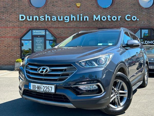 Hyundai Santa Fe SUV, Diesel, 2018, Blue