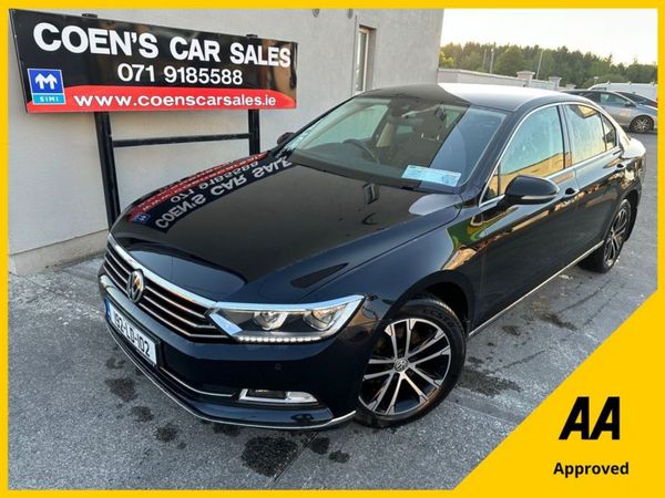 Volkswagen Passat Saloon, Diesel, 2019, Black