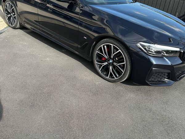 BMW 5-Series Saloon, Diesel, 2020, Black