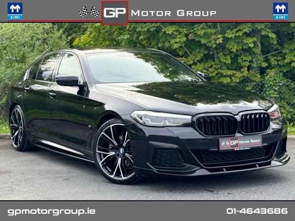 BMW 5-Series Saloon, Diesel, 2021, Black