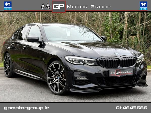 BMW 3-Series Saloon, Petrol Plug-in Hybrid, 2019, Black