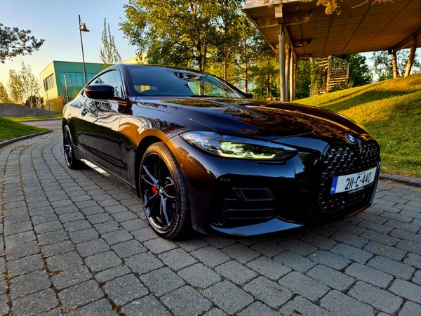 BMW 4-Series Coupe, Petrol, 2021, Black