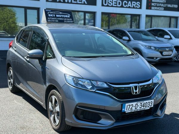 Honda Jazz Hatchback, Petrol Hybrid, 2017, Grey