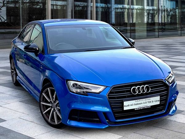Audi A3 Saloon, Diesel, 2017, Blue