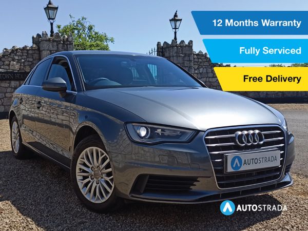 Audi A3 Saloon, Petrol, 2015, Grey