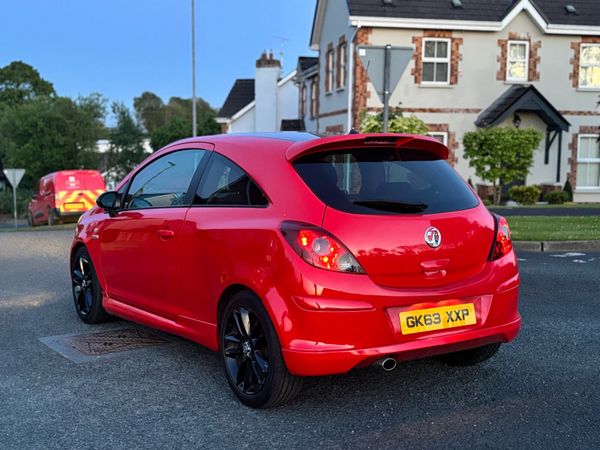 Vauxhall Corsa Hatchback, Petrol, 2013, Red