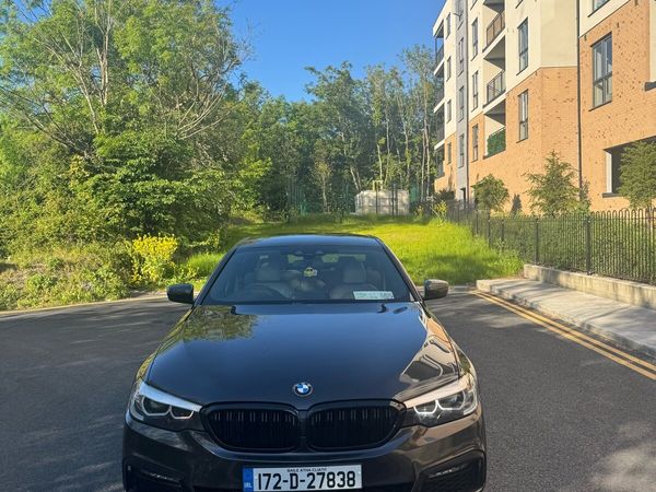 BMW 5-Series Saloon, Petrol Plug-in Hybrid, 2017, Grey