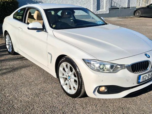 BMW 4-Series Coupe, Diesel, 2015, White